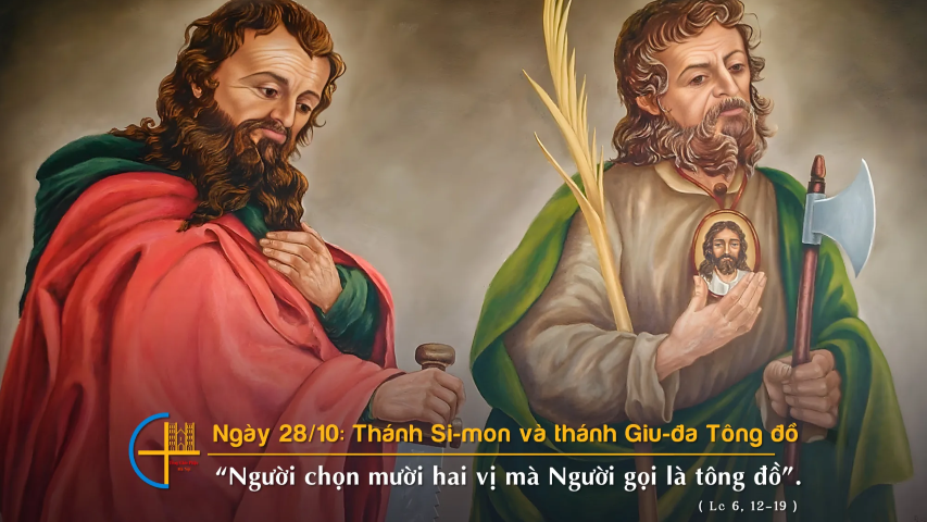 Evangelho de terça-feira, 28 de outubro de 2025: 28 de outubro: São Simão e São Judas, apóstolos